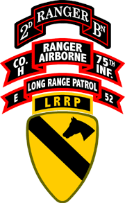 Us Army Ranger Vietnam 1st Air Cavalry Division H Company 75th